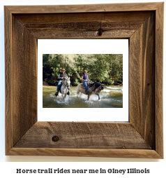 horse trail rides near me in Olney, Illinois